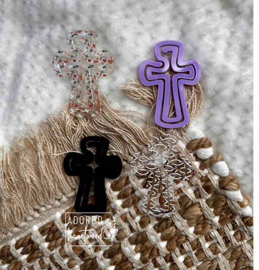 Acrylic Cross bookmark