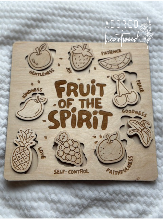 Fruit of the spirit puzzle
