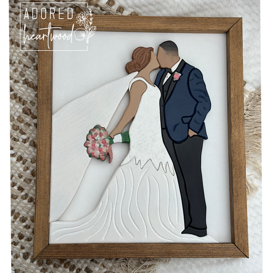 Custom Faceless portrait Deposit