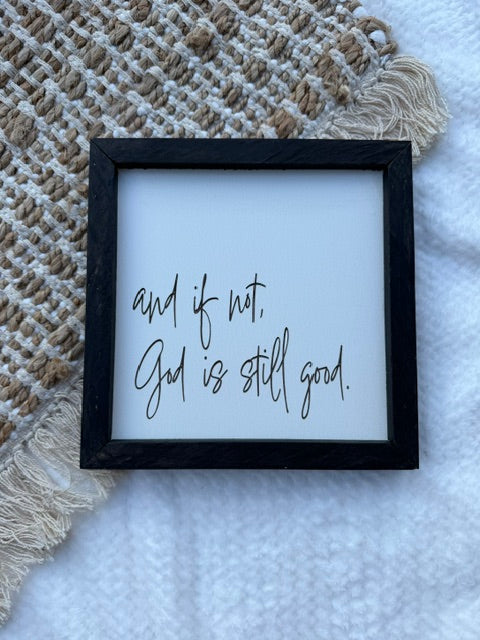 And if not