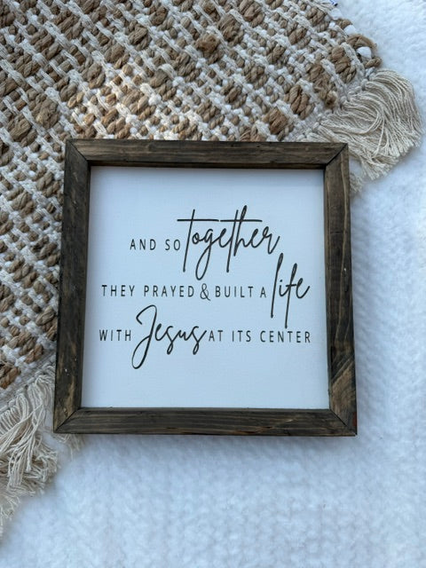And together