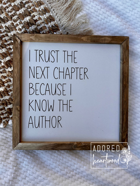 I trust